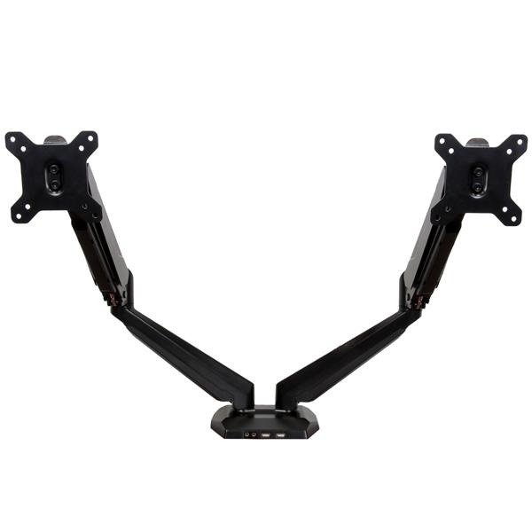 STARTECH.COM Desk Mount Dual Monitor Arm - One-Touch Height Adjustment (ARMSLIMDUO) - mounting kit, photo 1 of 1