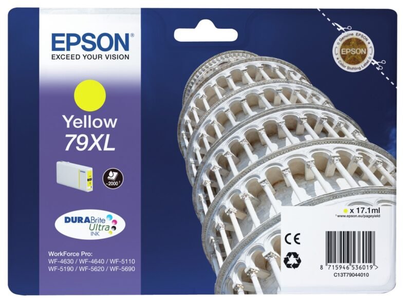 EPSON 79XL - XL - yellow - original - ink cartridge, photo 1 of 1