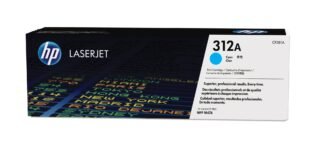 HP 312A - cyan - original - LaserJet - toner cartridge (CF381A)
