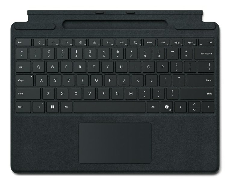 Surface Pro X/8/9 Signature Keyboard with Copilot Button and Pen Storage - Black, photo 1 of 1