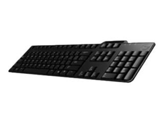 DELL KB813 Keyboard - Cable Connectivity - Black - USB Interface - English (US), English (Europe)