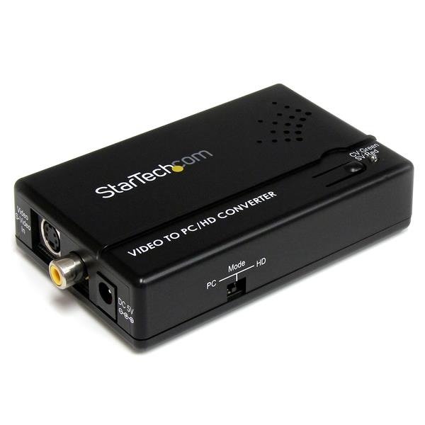 STARTECH.COM Composite and S-Video to VGA Video Scan Converter - composite to VGA - scan Converter, photo 1 of 1