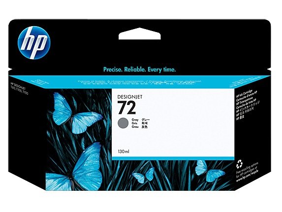 HP 72 - grey - original - DesignJet - ink cartridge, photo 1 of 1