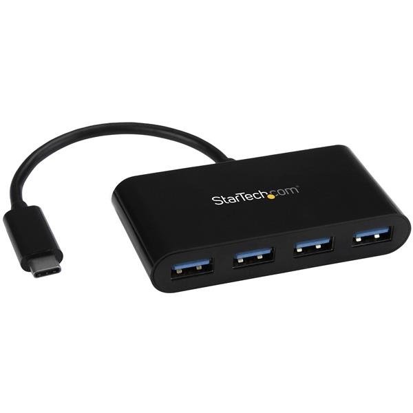 STARTECH.COM USB C Hub - 4 Port USB C to USB-A (4x) - Bus Powered USB Hub - USB Type C to USB Hub, photo 1 of 1