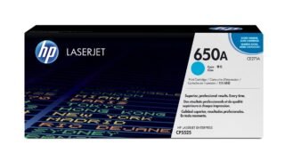 HP 650A - cyan - original - LaserJet - toner cartridge (CE271A)