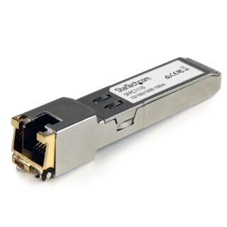 STARTECH.COM Cisco SFP-GE-T Compatible SFP Module, 1000BASE-T, SFP to RJ45 Cat6/Cat5e, 10/100/1000 M