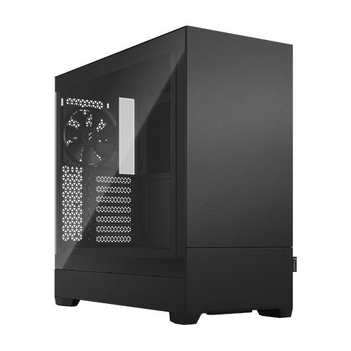 Fractal Design Pop Silent (Black TG) Gaming Case w/ Clear Glass Window, ATX, Sound-Damping Steel & Foam, 3 Fans, photo 1 of 1