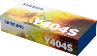 SAMSUNG CLT-Y404S - yellow - original - toner cartridge (SU444A)