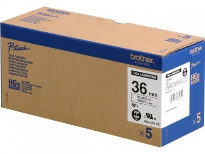 Brother HGE261V5 labelprinter-tape, foto 1 van 1