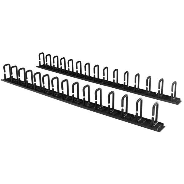 STARTECH.COM Vertical Cable Organizer with D-Ring Hooks - Vertical Cable Management Panel - 0U, photo 1 of 1