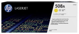 HP 508A - yellow - original - LaserJet - toner cartridge (CF362A)
