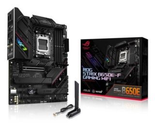 Asus ROG STRIX B650E-F GAMING WIFI, AMD B650, AM5, ATX, 4 DDR5, HDMI, DP, Wi-Fi 6, 2.5G LAN, PCIe5, RGB, 3x M.2
