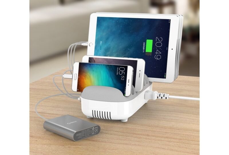 COMPULOCKS 10 Ports USB Charging Dock Station With EU Plug charging station - USB - 120 Watt, photo 1 of 1