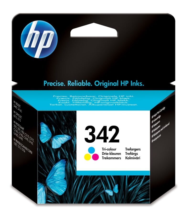 HP 342 - colour (cyan, magenta, yellow) - original - ink cartridge, photo 1 of 1