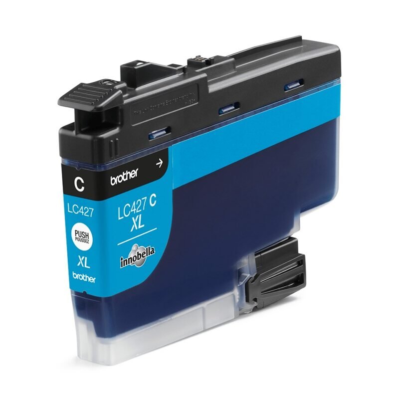 Brother LC-427XLC inktcartridge 1 stuk(s) Origineel Hoog (XL) rendement Cyaan, foto 1 van 1