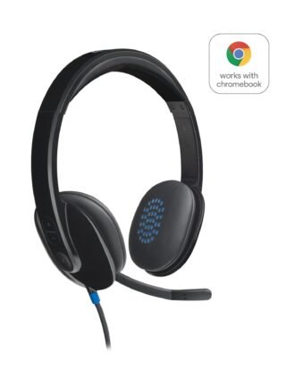 Logitech H540 USB Computer Headset Wired Offi
