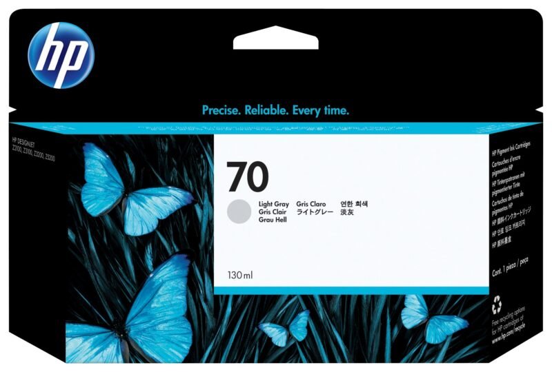 HP 70 - light grey - original - DesignJet - ink cartridge, photo 1 of 1