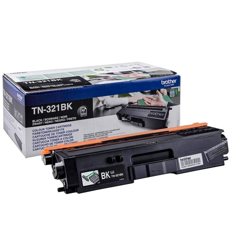 BROTHER TN321BK - black - original - toner cartridge, photo 1 of 1