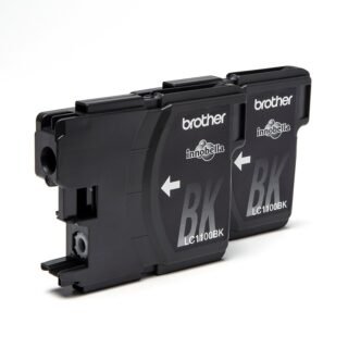 Brother LC1100BKBP2 inktcartridge 2 stuk(s) Origineel Zwart