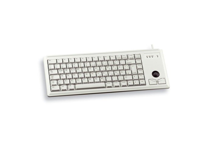 CHERRY Compact-Keyboard G84-4400 - keyboard - UK - light grey, photo 1 of 1