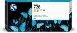 HP 728 Original Ink Cartridge - Yellow - Inkjet - Standard Yield