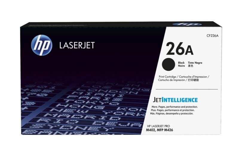 HP 26A originele zwarte LaserJet tonercartridge, foto 1 van 1