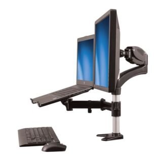 STARTECH.COM Laptop Monitor Stand - Computer Monitor Stand - Full Motion Articulating