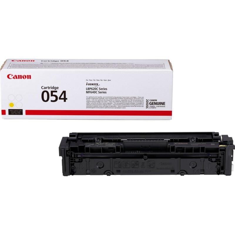 CANON 054 - yellow - original - toner cartridge, photo 1 of 1