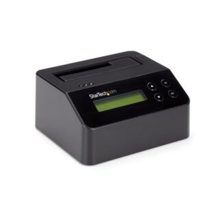 STARTECH.COM USB 3.0 Hard Drive Eraser Dock for 2.5" & 3.5" SATA SSD HDD + 4Kn Drive - LCD/ RS232