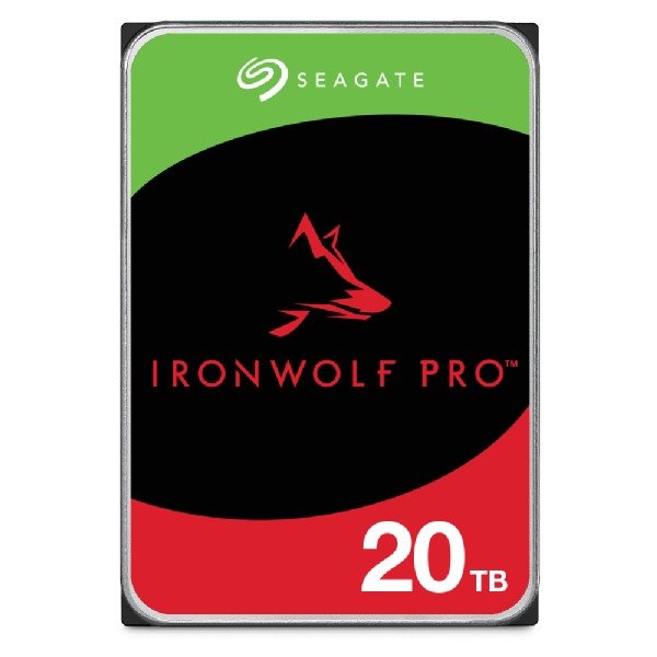 Seagate 3.5", 20TB, SATA3, IronWolf Pro NAS Hard Drive, 7200RPM, 256MB Cache, CMR, OEM, photo 1 of 1