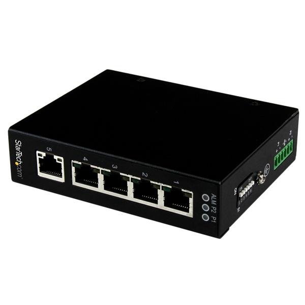 StarTech.com 5 Port Unmanaged Industrial Gigabit E, photo 1 of 1