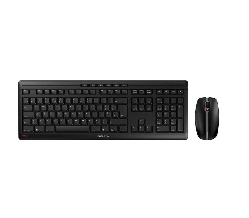 CHERRY Desktop STREAM RECHARGE [UK] Wireless black UK-Englisch, photo 1 of 1