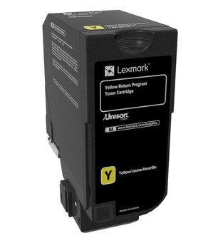 LEXMARK - yellow - original - toner cartridge - LCCP, LRP