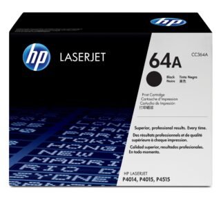 HP 64A - black - original - LaserJet - toner cartridge (CC364A)