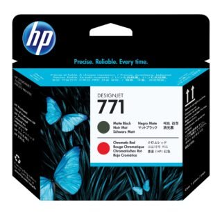 HP 771 matzwarte/chromatisch rode DesignJet printkop