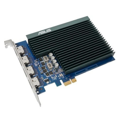 Asus GT730, 2GB DDR5, PCIe2, 4 x HDMI, 927 MHz, Passive, Single Slot, photo 1 of 1