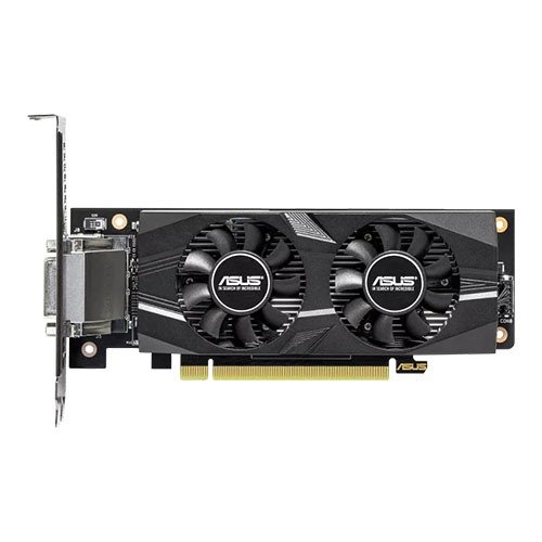 Asus DUAL RTX3050 LP BRK OC, 6GB DDR6, DVI, HDMI, DP, 1537MHz Clock, Overclocked, Low Profile (Bracket Included), photo 1 of 1
