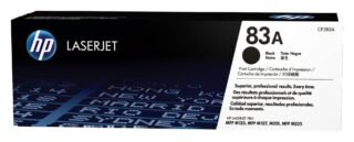 HP 83A - black - original - LaserJet - toner cartridge (CF283A)