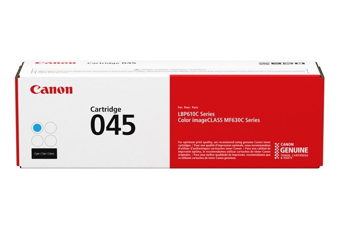 CANON 045 - cyan - original - toner cartridge, photo 1 of 1
