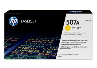 HP 507A - yellow - original - LaserJet - toner cartridge (CE402A)
