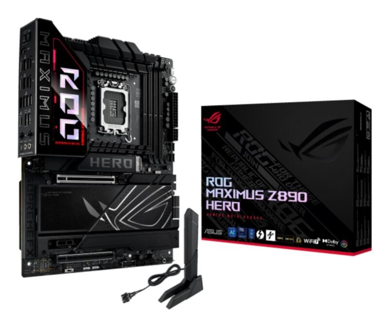 ASUS ROG MAXIMUS Z890 HERO, Intel, LGA 1851 (Sock, photo 1 of 1