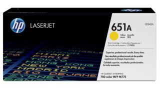 HP 651A - yellow - original - LaserJet - toner cartridge (CE342A)