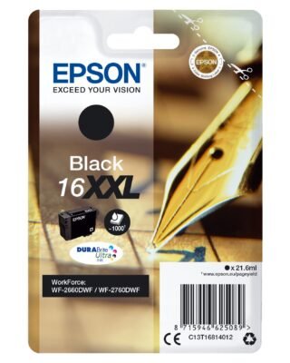 EPSON 16XXL - XL - black - original - ink cartridge