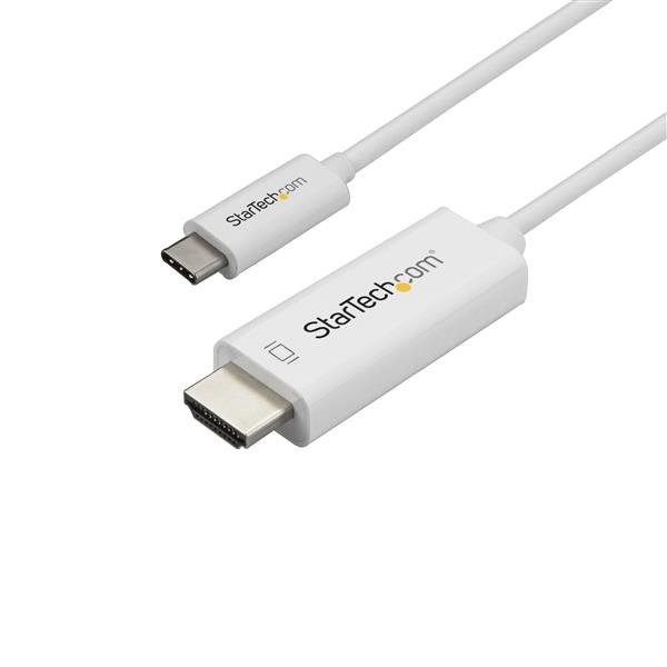 STARTECH.COM 3ft (1m) USB C to HDMI Cable, 4K 60Hz USB Type C to HDMI 2.0 Video Adapter Cable, Thund, photo 1 of 1