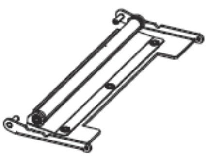 ZEBRA TECHNOLOGIES KIT PEEL BRACKET ASSY, photo 1 of 1