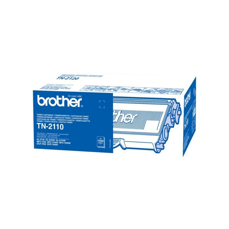 BROTHER TN2110 - black - original - toner cartridge, photo 1 of 1