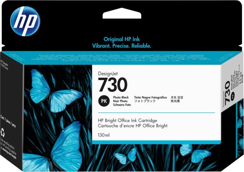 HP 730 - photo black - original - DesignJet - ink cartridge, photo 1 of 1