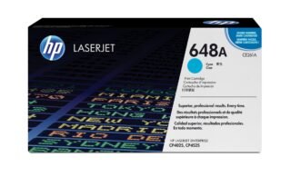 HP 648A - cyan - original - LaserJet - toner cartridge (CE261A)