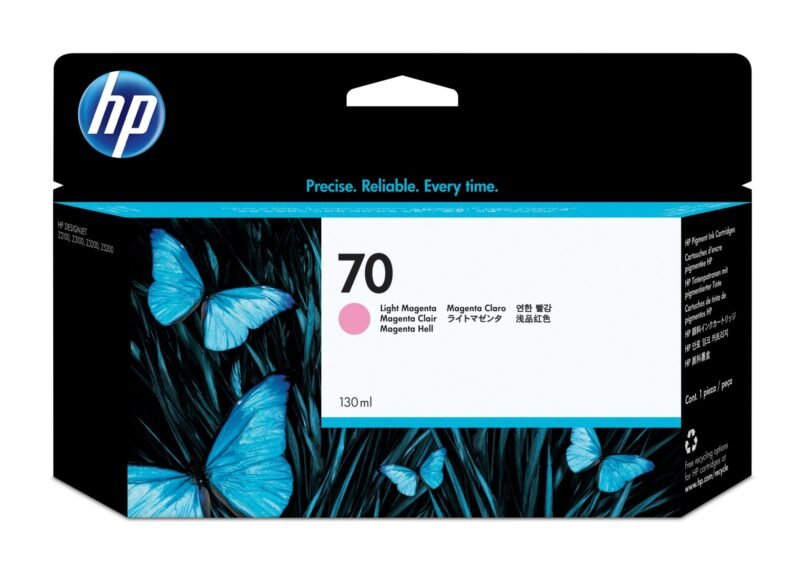 HP 70 - light magenta - original - DesignJet - ink cartridge, photo 1 of 1
