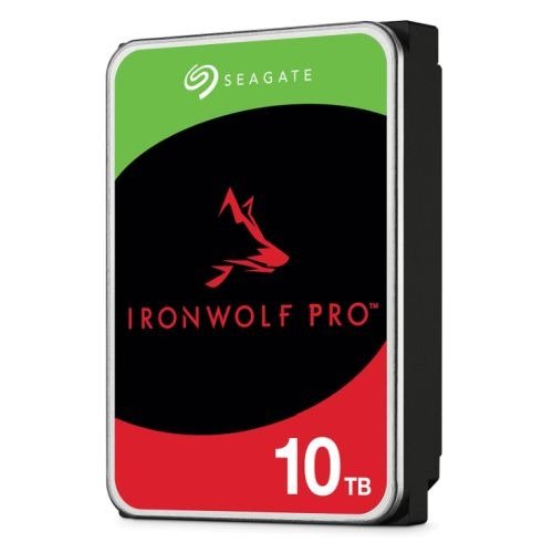 Seagate 3.5", 10TB, SATA3, IronWolf Pro NAS Hard Drive, 7200RPM, 256MB Cache, CMR, OEM, photo 1 of 1
